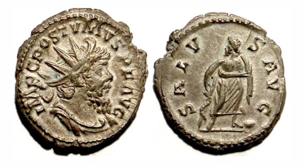 munzen antike bis romische imperial und republik trier salvs avg