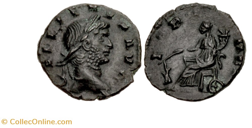 Gallienus - Imitation Ukraine munzen gallienus imitation ukraine