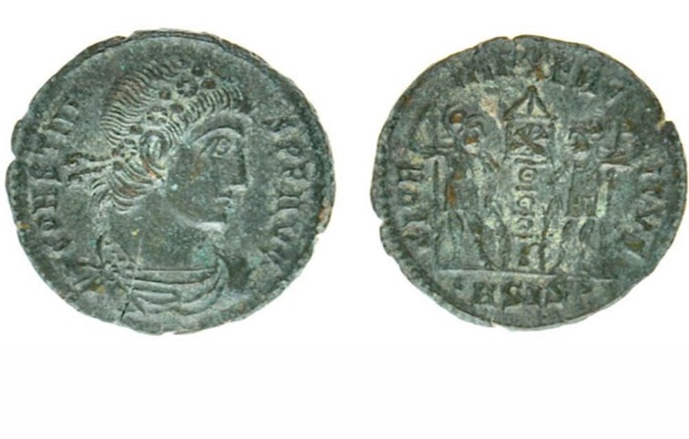 Siscia - GLORIA EXERCITVS munzen antike bis siscia gloria exercitvs