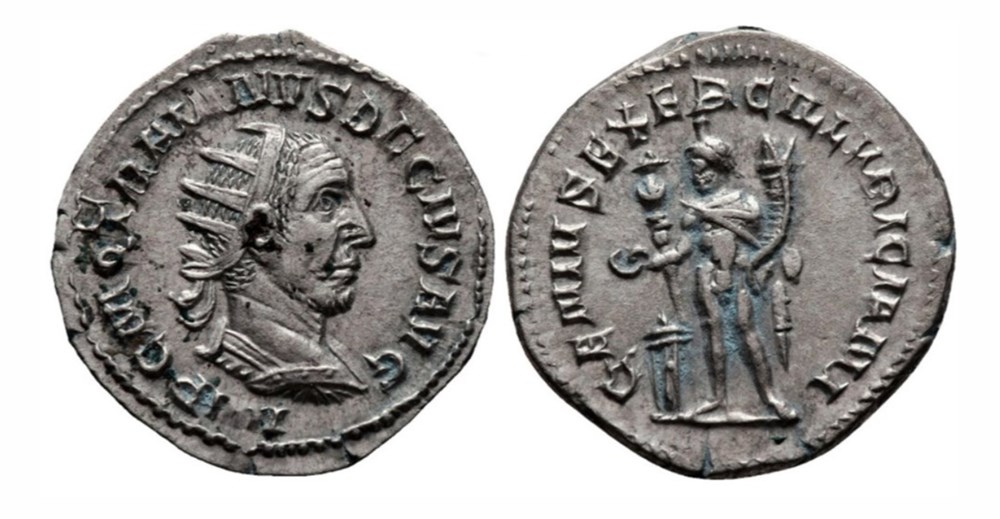 Rome - GENIVS EXERC ILLVRICIANI munzen antike bis romische imperial und republik rome genivs exerc illvriciani