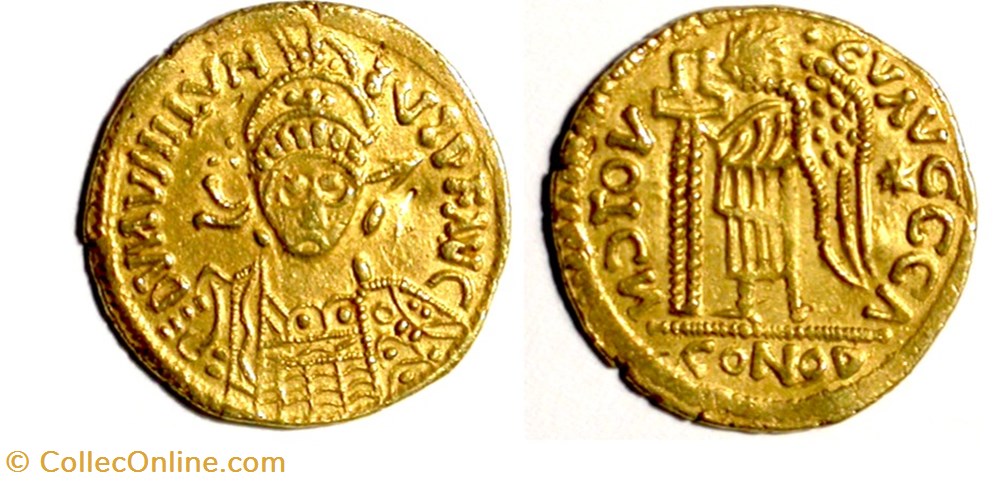 Solidus munzen barbarische konigreiche bis solidus