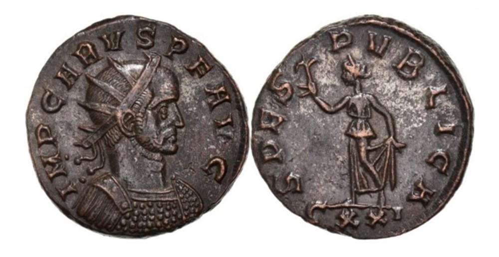 Ticinum - SPES PVBLICA munzen antike bis romische imperial und republik ticinum spes pvblica