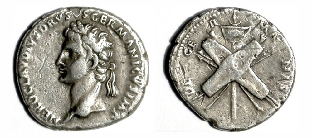 munzen antike bis romische imperial und republik nero claudius drusus germanicus