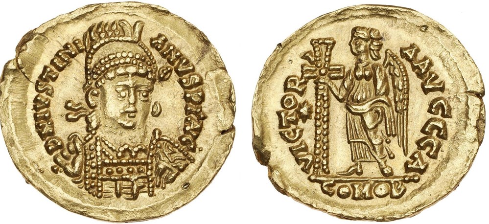 munzen barbarische konigreiche bis theodahat witigis justinian