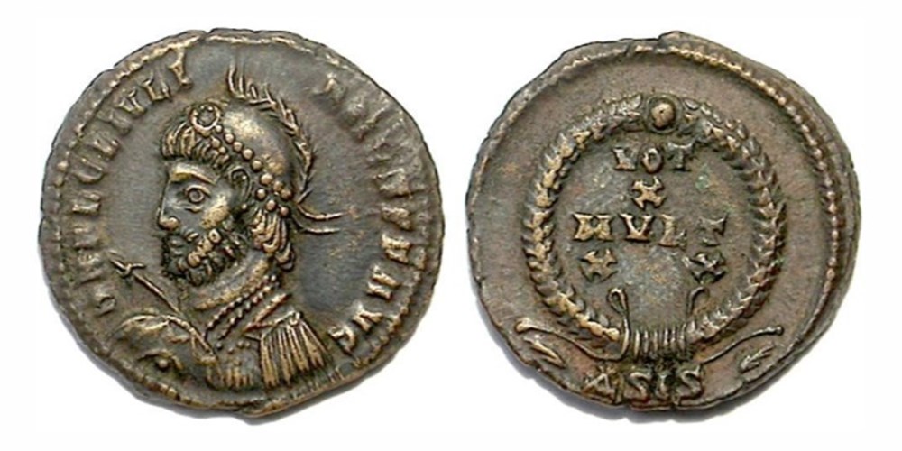 Siscia - VOT X MVLT XX munzen antike bis romische imperial und republik siscia vot x mvlt xx