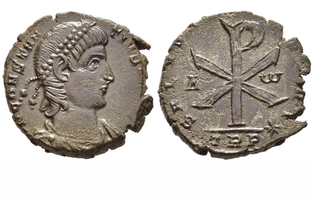 munzen antike bis romische imperial und republik trier salvs avg nostri