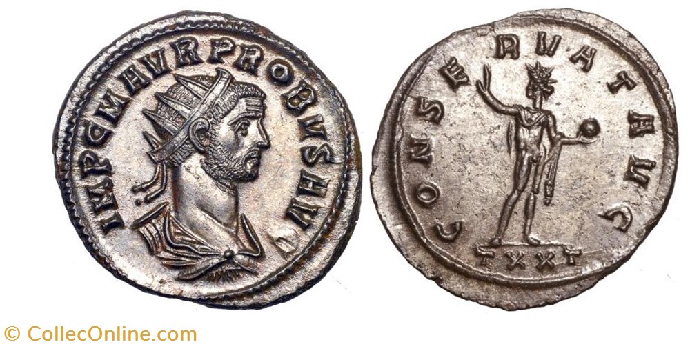 Ticinum - CONSERVAT AVG munzen antike bis romische imperial und republik ticinum conservat avg