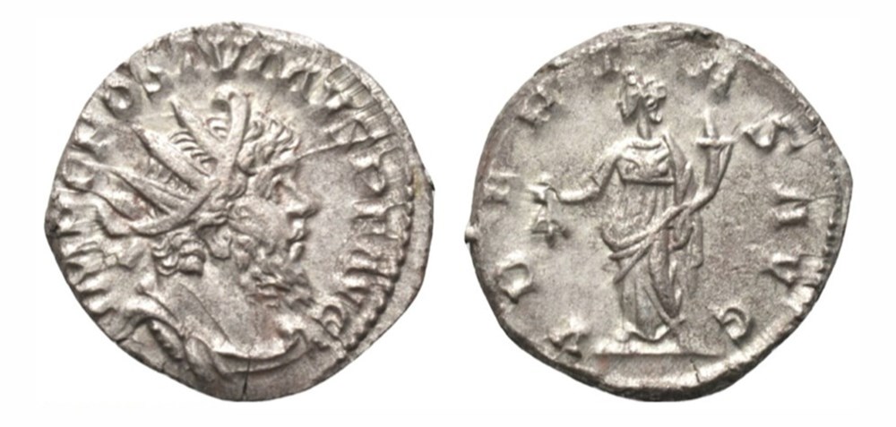 Trier - VBERTAS AVG munzen antike bis romische imperial und republik trier vbertas avg