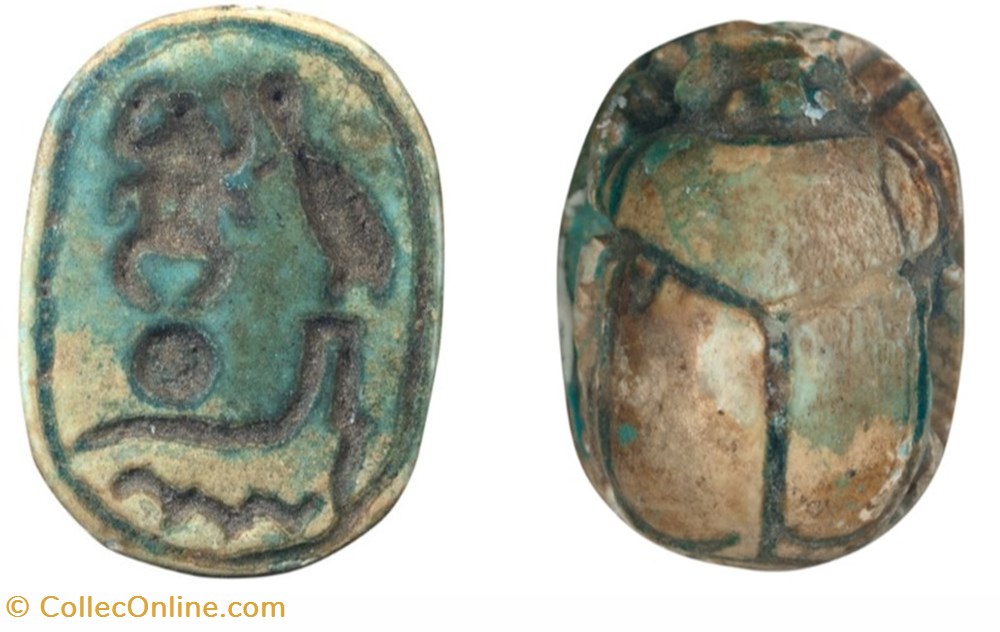 kunst antiquitaten archaologie afrika scarab sheshonq i