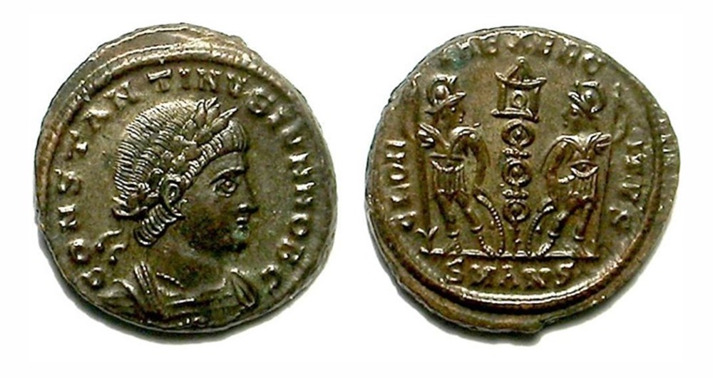 munzen antike bis antiochia gloriae exercitvs