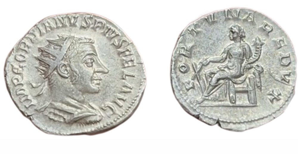 Antiochia - FORTVNA REDVX munzen antike bis romische imperial und republik antiochia fortvna redvx