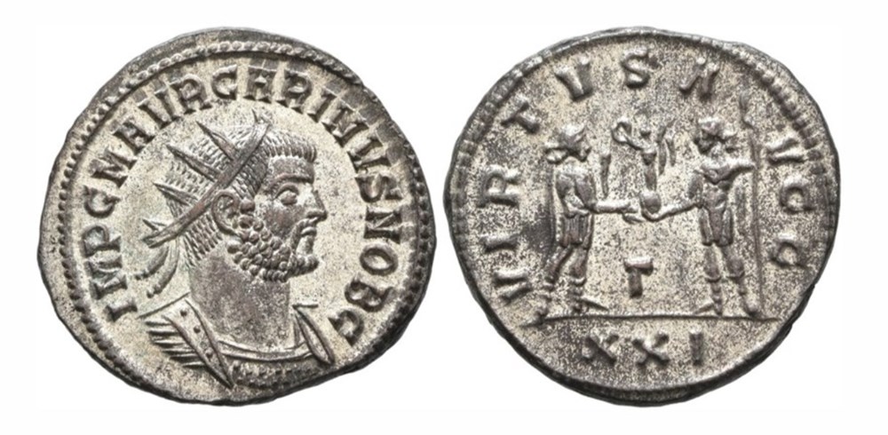 Siscia - VIRTVS AVGG munzen antike bis romische imperial und republik siscia virtvs avgg