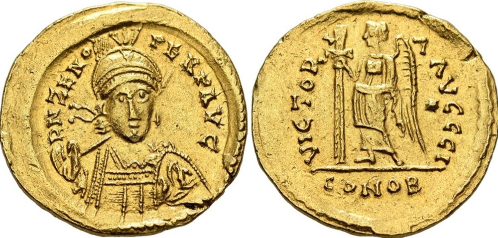 munzen barbarische konigreiche bis zeno