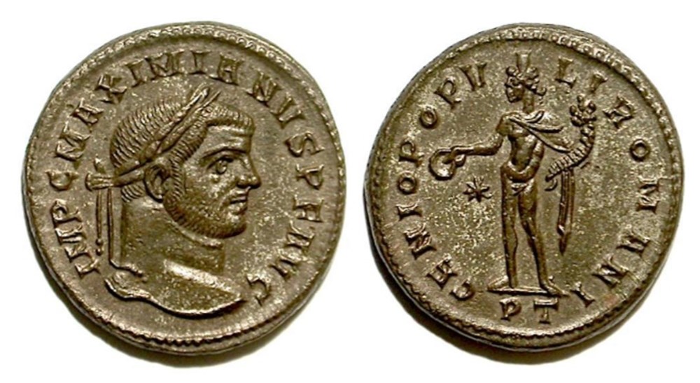 munzen antike bis romische imperial und republik maximianus