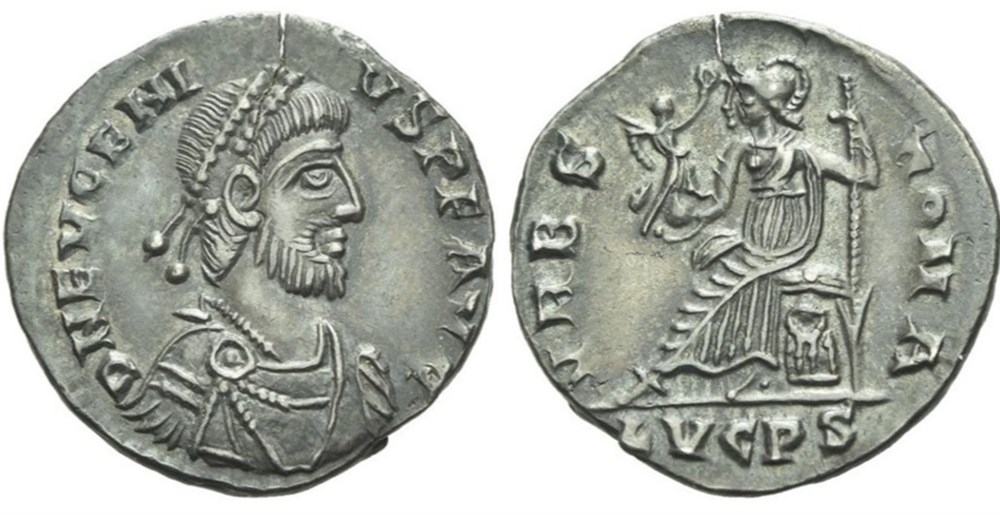 Eugenius - Lugdunum munzen antike bis romische imperial und republik eugenius lugdunum