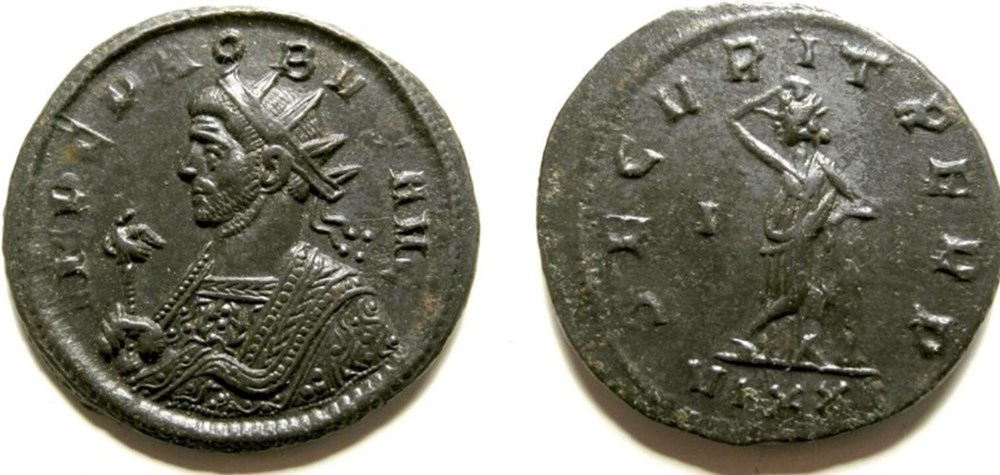Ticinum - SECVRIT PERP munzen antike bis romische imperial und republik ticinum secvrit perp