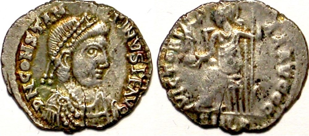 munzen antike bis romische imperial und republik lugdunum constantinus iii