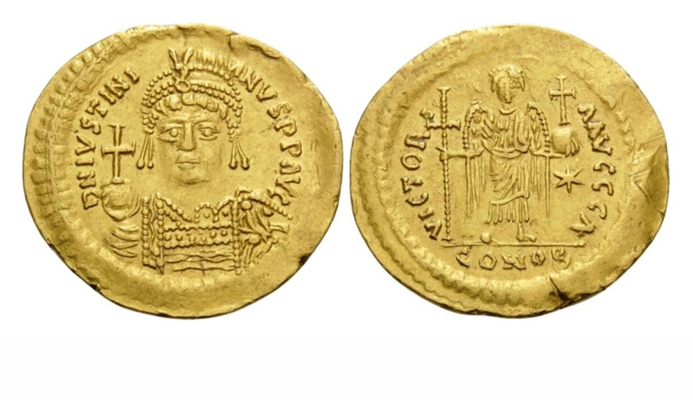 Justinian - Rome munzen barbarische konigreiche bis justinian rome