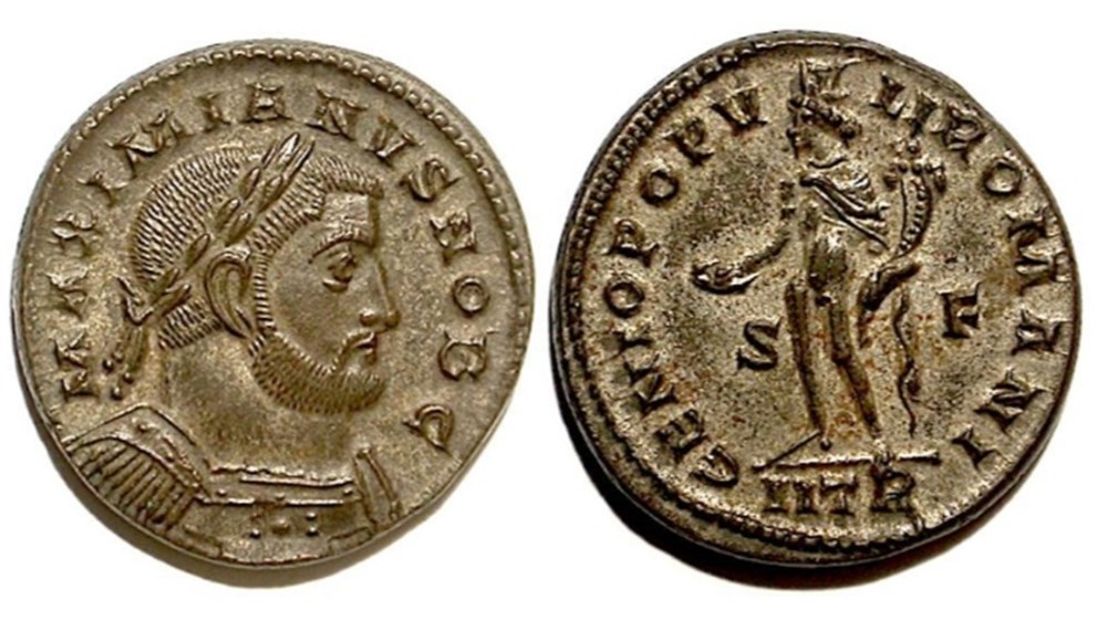 munzen antike bis romische imperial und republik trier galerius