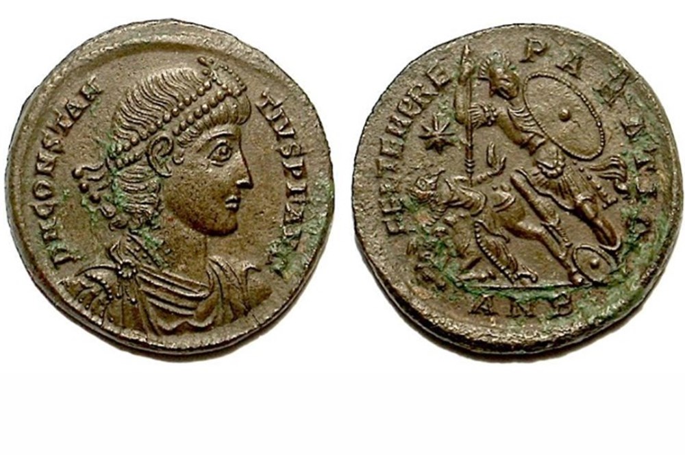 Antiochia - FEL TEMP REPARATIO - Maiorina munzen antike bis romische imperial und republik antiochia fel temp reparatio maiorina