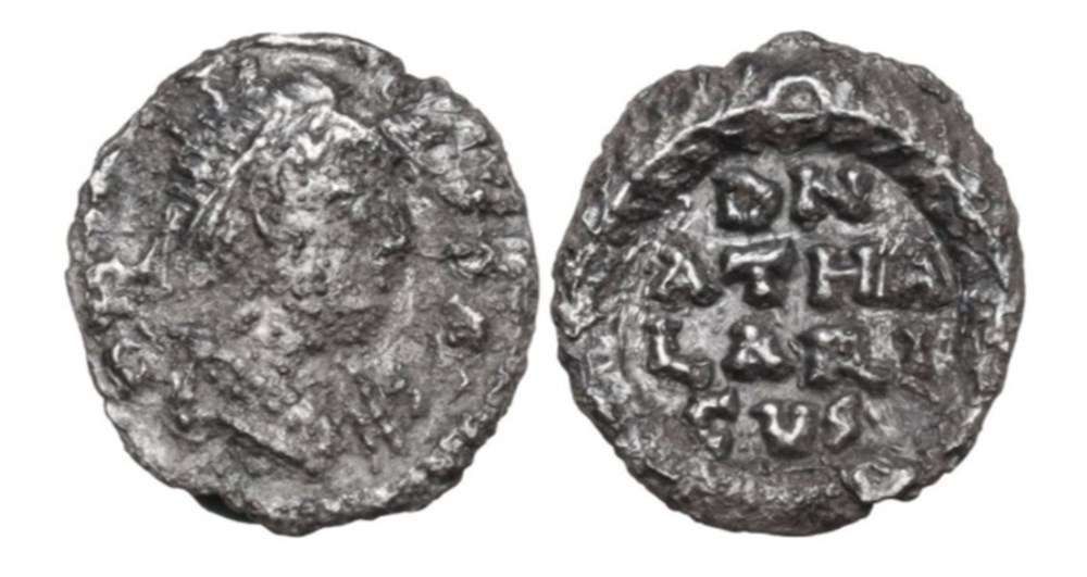 munzen athalaric quarter siliqua ravenna