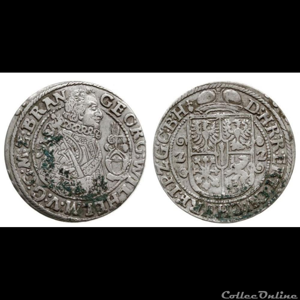 Georg Wilhelm munzen feodale bi georg wilhelm
