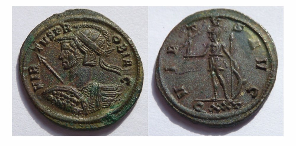 Ticinum - VIRTVS AVG munzen antike bis romische imperial und republik ticinum virtvs avg