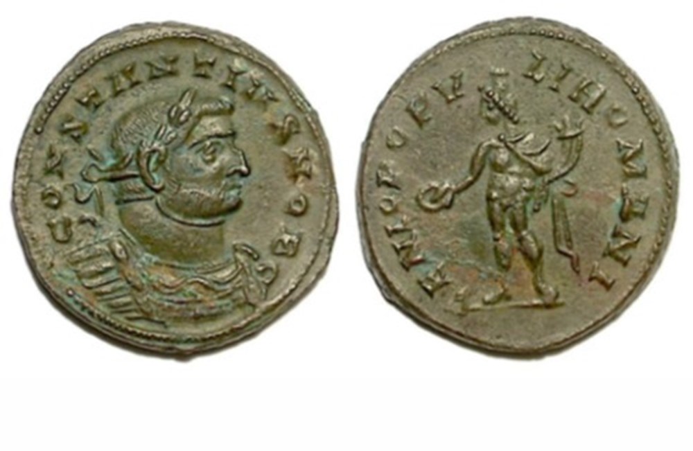 munzen antike bis romische imperial und republik london genio popvli romani