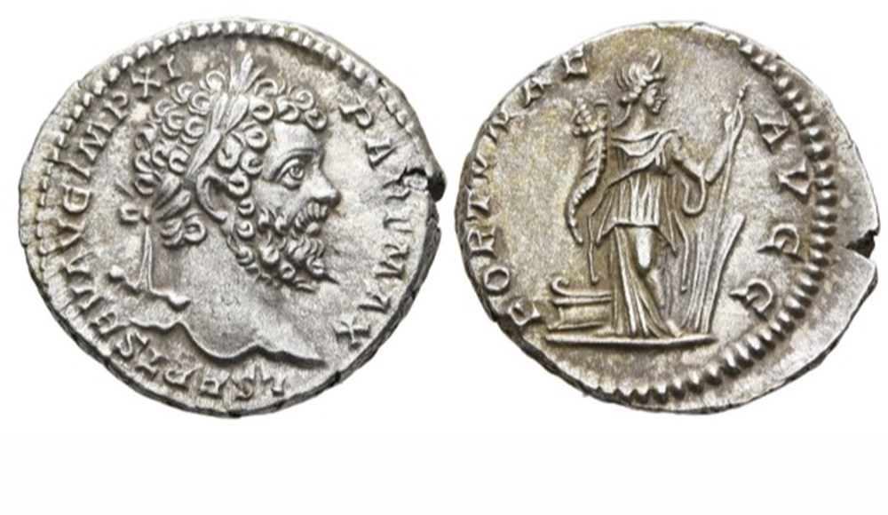 Rome - FORTVNAE AVGG munzen antike bis romische imperial und republik rome fortvnae avgg