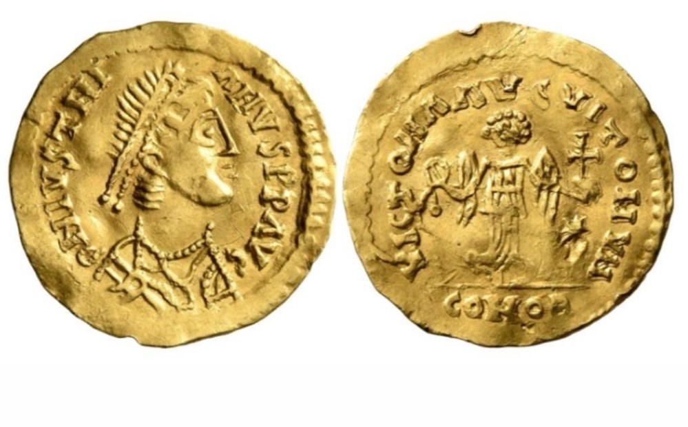 munzen justinian