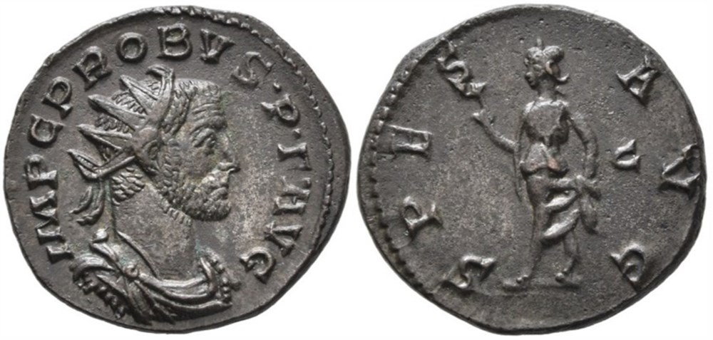 Lugdunum - SPES AVG munzen antike bis romische imperial und republik lugdunum spes avg
