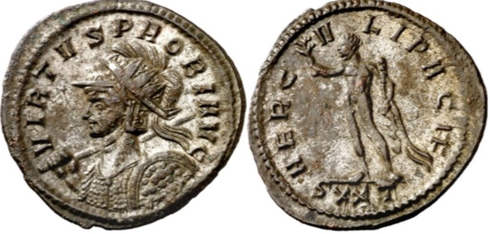 Ticinum - HERCVLI PACIF munzen antike bis romische imperial und republik ticinum hercvli pacif