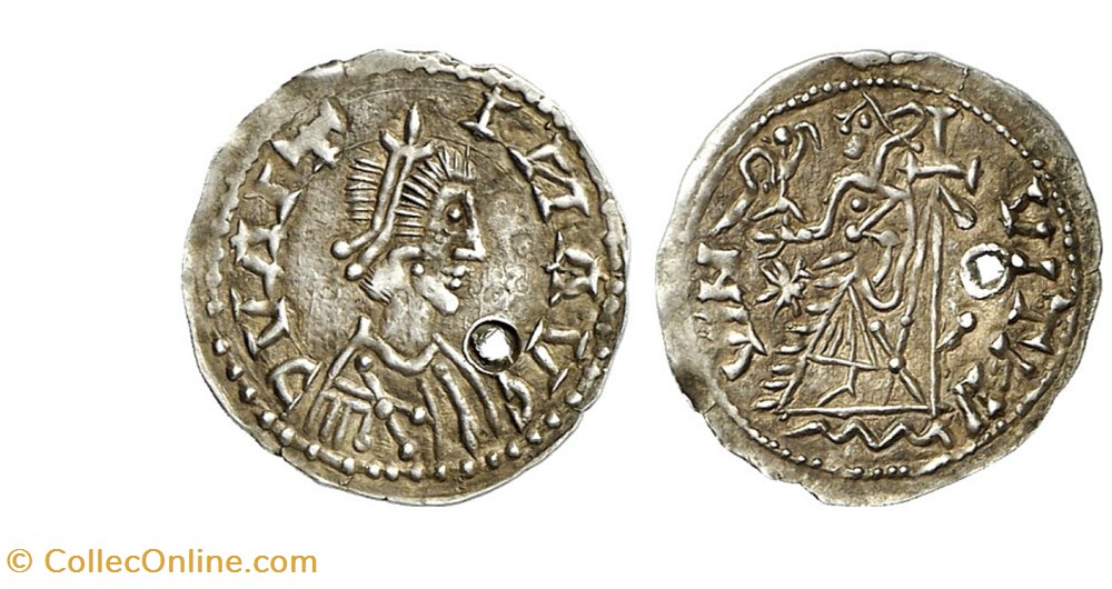 Merovingian Argenteus munzen antike bis merovingian argenteus