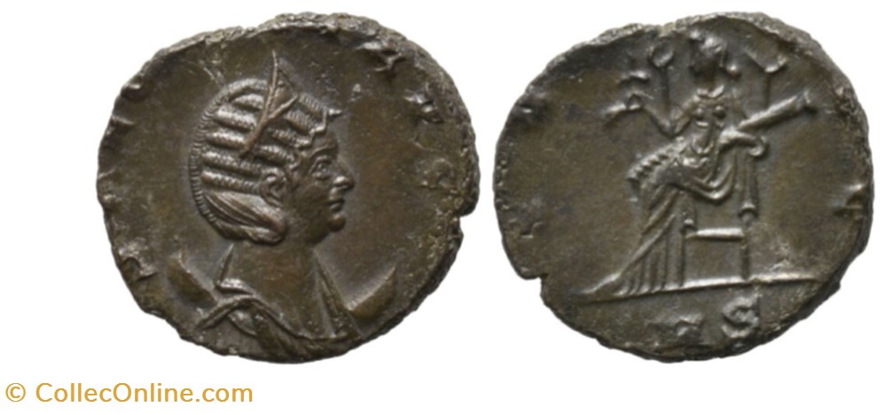 munzen antike bis romische republik und imperial salonina ivno avg milan