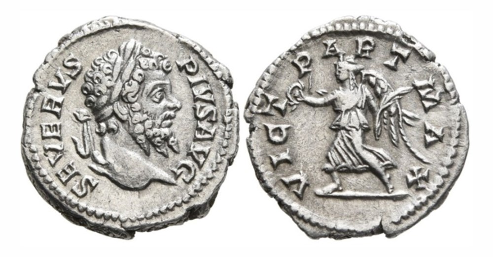 Rome - VICT PART MAX munzen antike bis romische imperial und republik rome vict part max