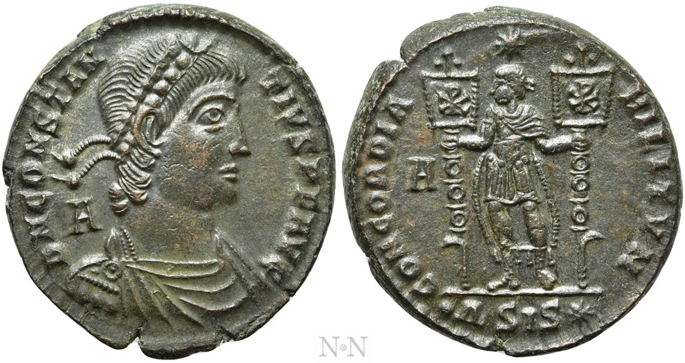 Siscia - CONCORDIA MILITVM munzen antike bis romische imperial und republik siscia concordia militvm