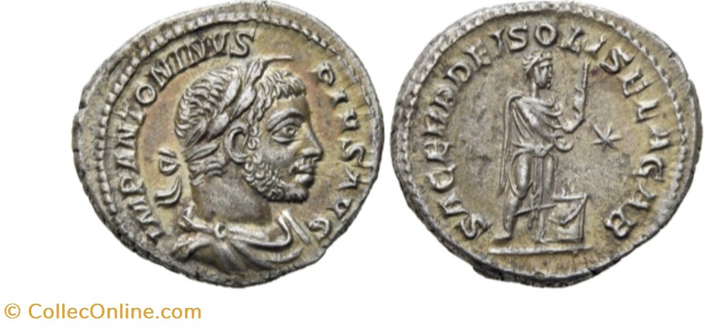 Rome - SACERD DEI SOLIS ELAGAB munzen antike bis romische imperial und republik rome sacerd dei solis elagab