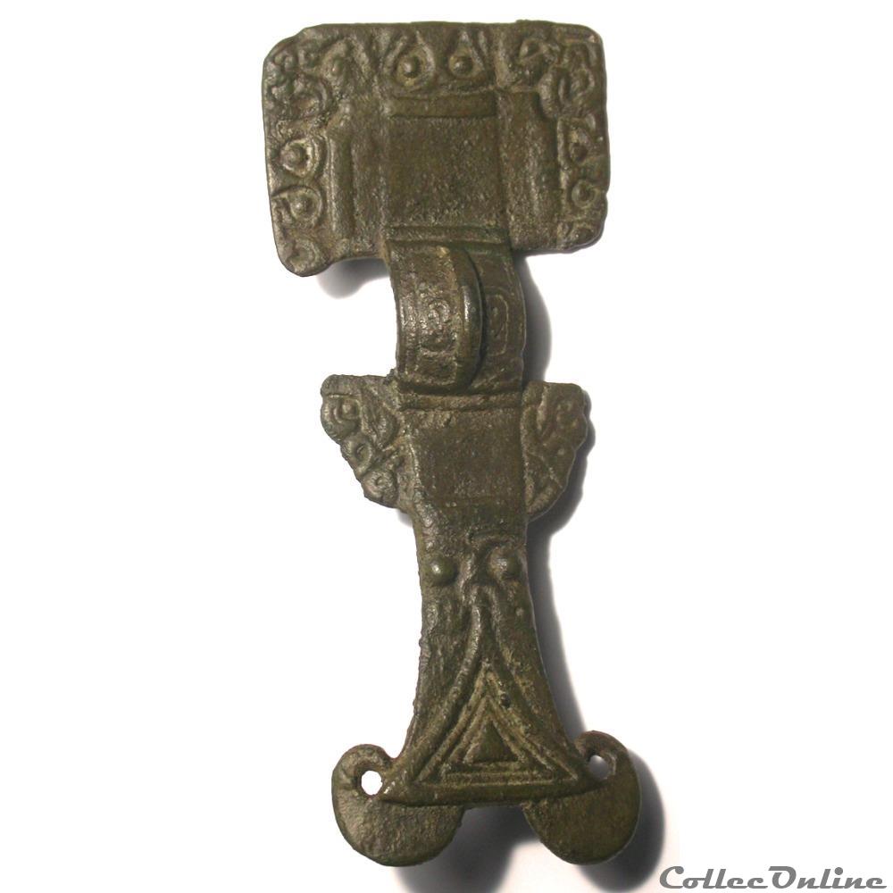 Fibula square-headed kunst antiquitaten fibula square headed