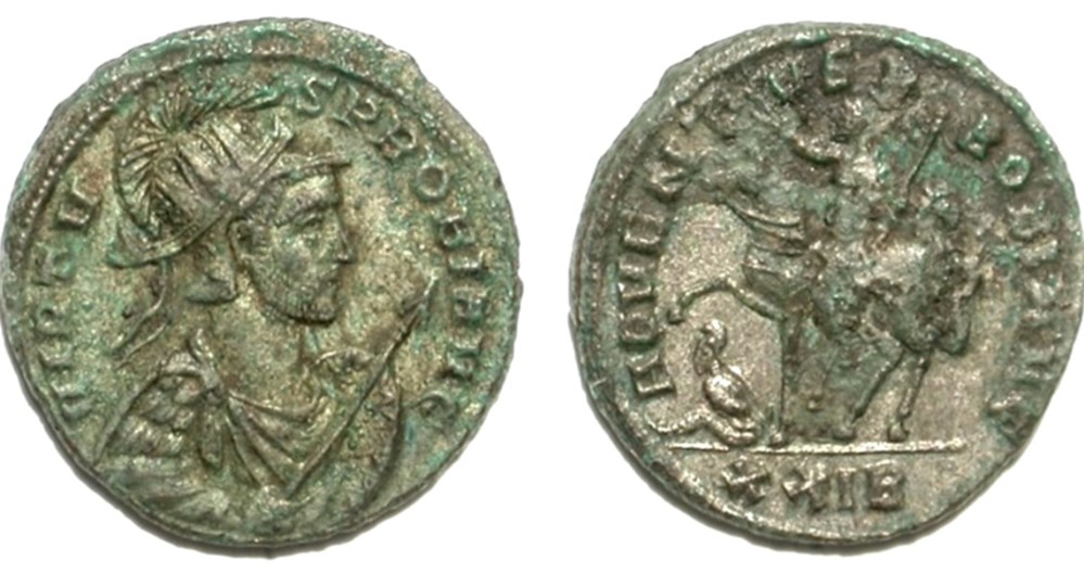 munzen antike bis romische imperial und republik siscia adventvs probi avg