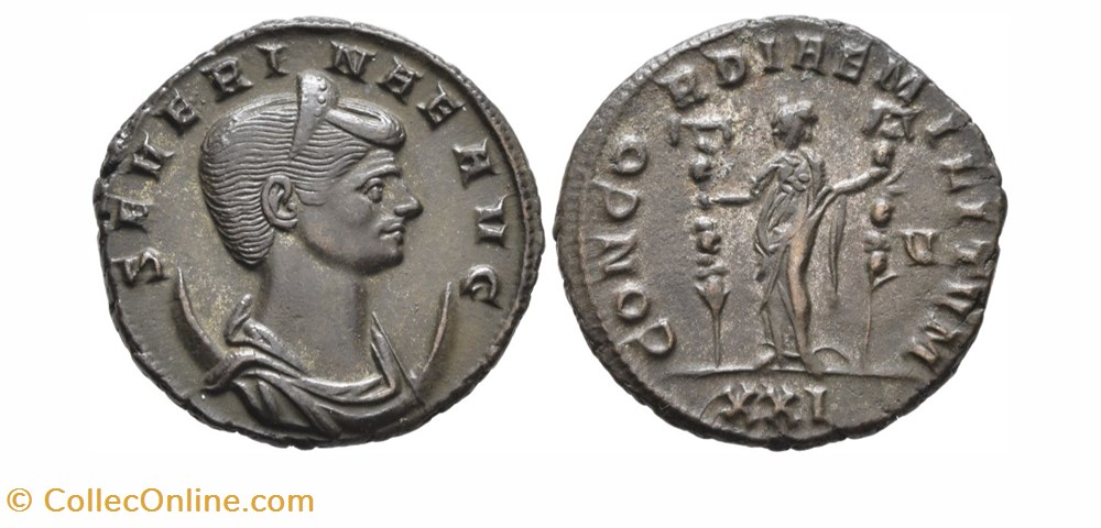 Siscia - CONCORDIAE MILITVM munzen antike bis siscia concordiae militvm