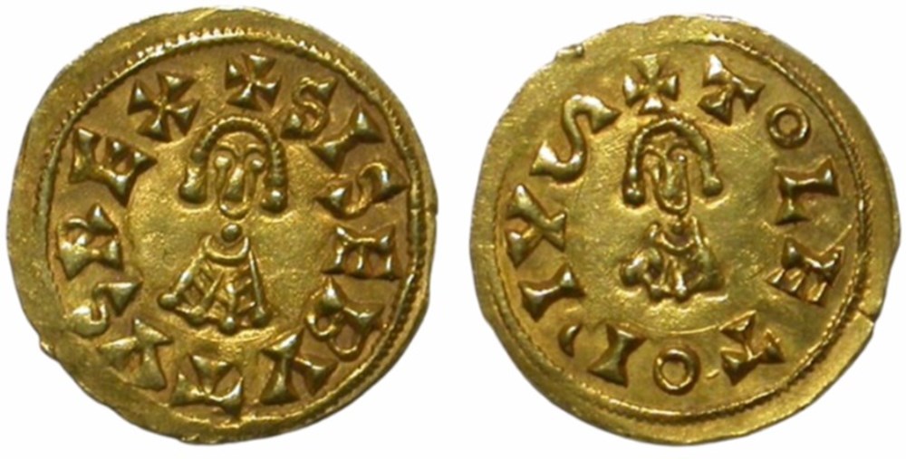 munzen barbarische konigreiche bis westgotenreich sisebut toledo