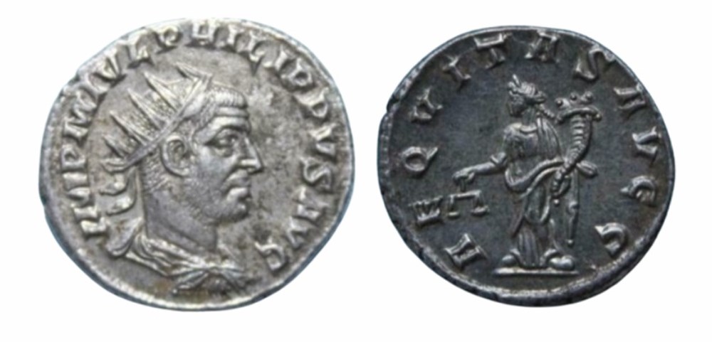 Antiochia - AEQVITAS AVGG munzen antike bis romische imperial und republik antiochia aeqvitas avgg
