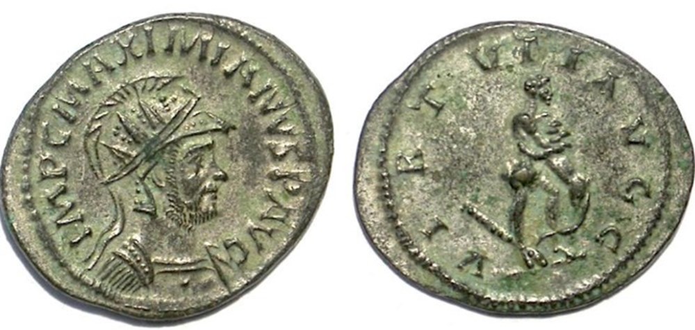 Lugdunum - VIRTVTI AVGG munzen antike bis romische imperial und republik lugdunum virtvti avgg