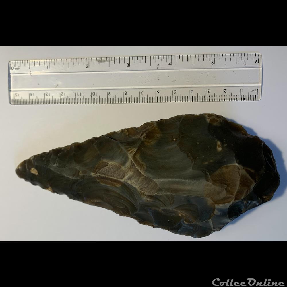 muschel fossilien acheulean flint hand axe biface oxfordshire