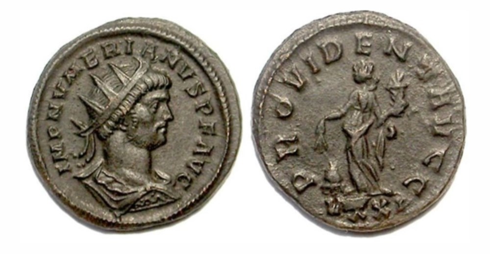 Ticinum - PROVIDENT AVGG munzen antike bis romische imperial und republik ticinum provident avgg