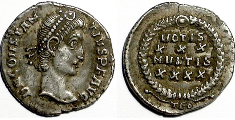 Constantius II - Thessalonica munzen antike bis romische imperial und republik constantius ii thessalonica