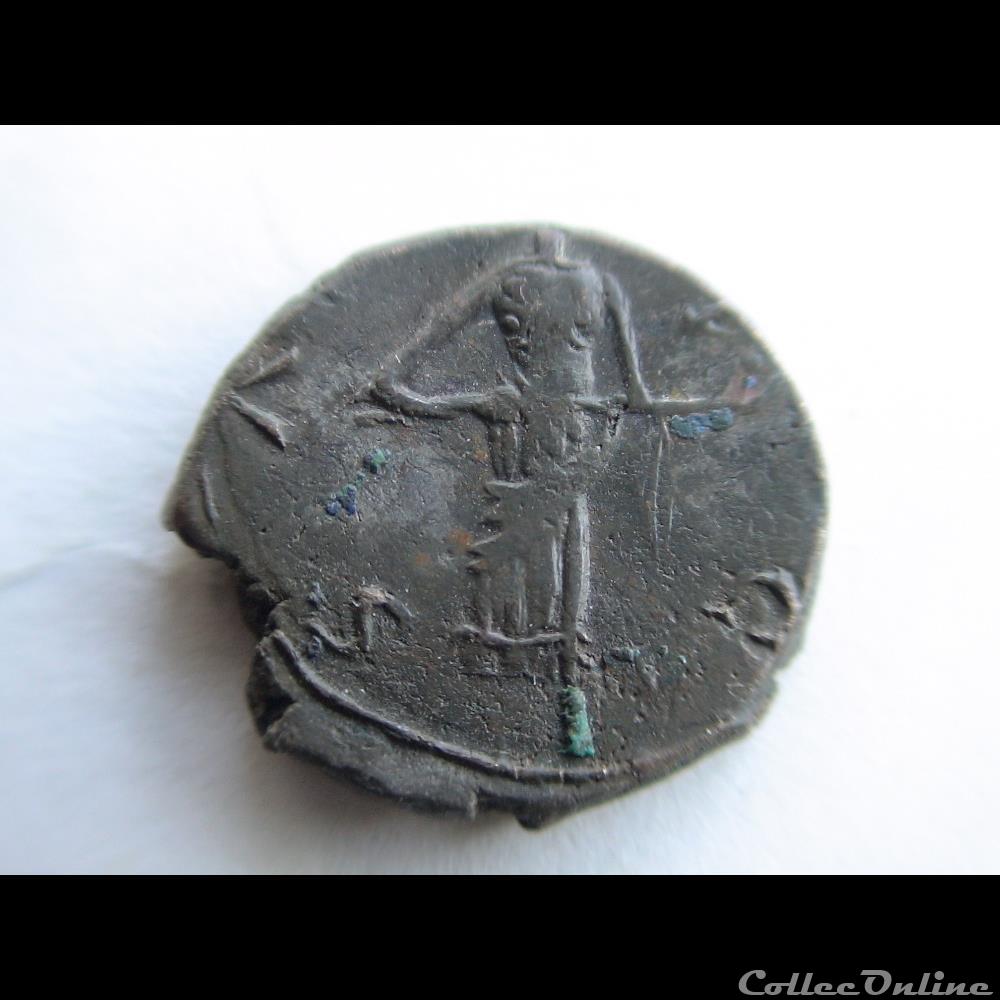 antique romaine imitation monnaies de necessite salus