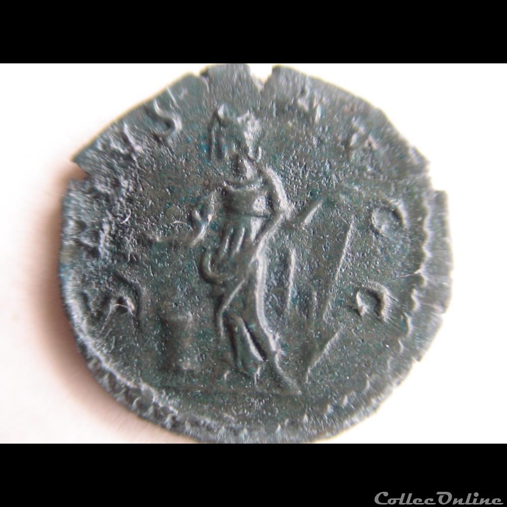 TETRICUS 273 TREVES SALUS monnaie antique romaine tetricus 273 treves salus