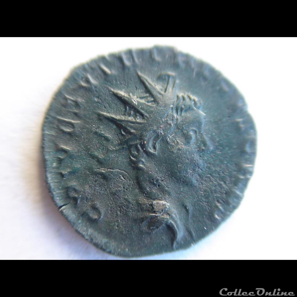 TETRICUS II 273 TREVES INSTRUMENTS monnaie antique romaine tetricus ii 273 treves instruments