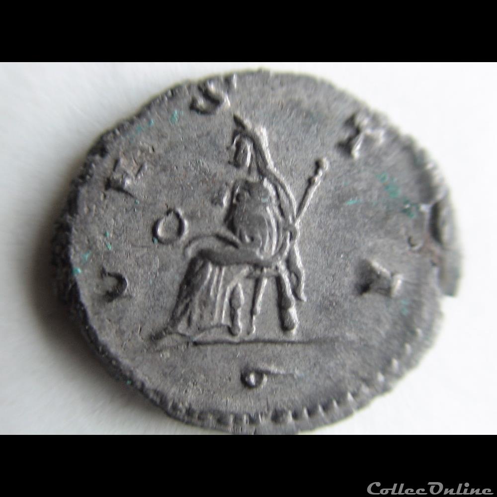 SALONINE 257-259 COLOGNE VESTA monnaie antique romaine salonine 257 259 cologne vesta